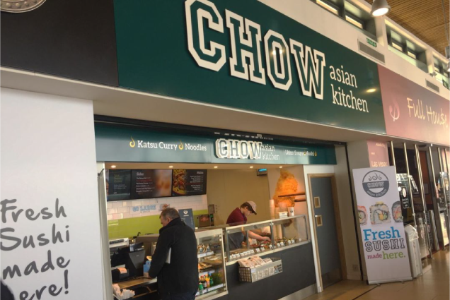 Chow Asian Kitchen Signage