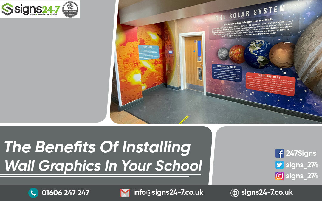 The Benefits of Installing Wall Graphics in Your School